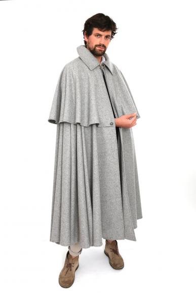 Tabarro grigio chiaro